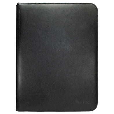Ultra Pro - 9 Pocket Vivid Zip Pro Binder - Black