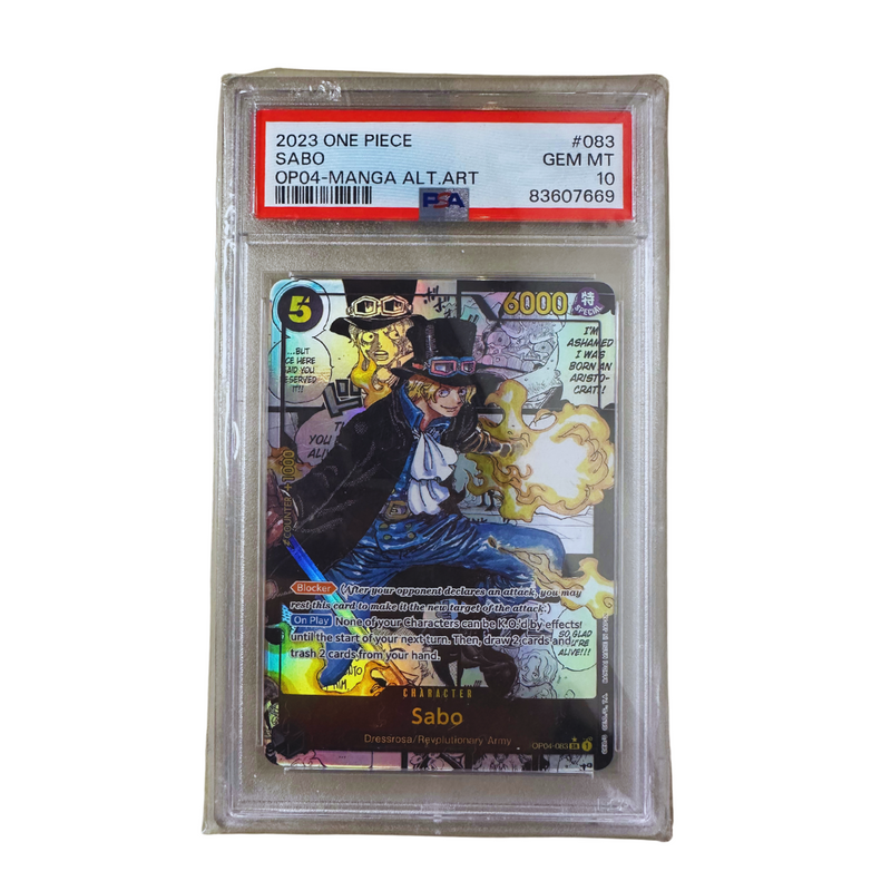 PSA 10 - Sabo Manga -