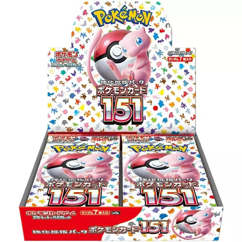 Pokémon 151 Japanese Booster Box - Comfy Hobbies