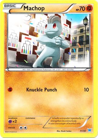 Machop (11/30) [XY: Trainer Kit 2 - Latios] - Comfy Hobbies