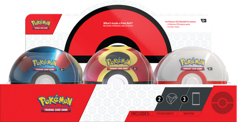 Pokemon Pokeball Tin Q4 2025 Display