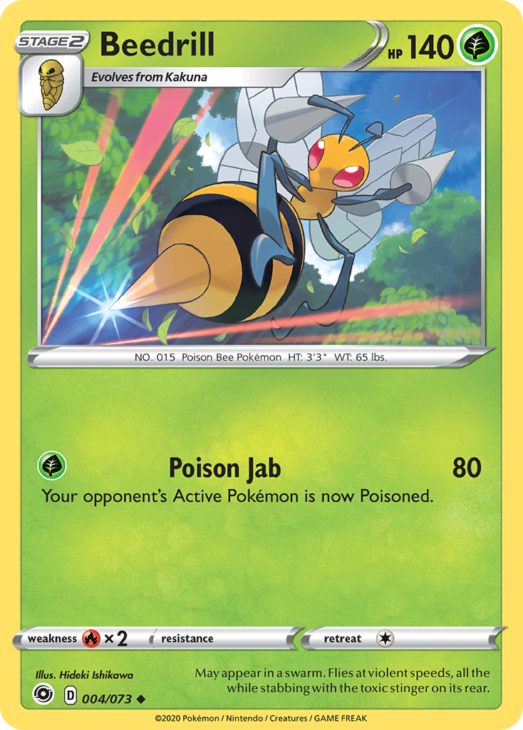 Beedrill (004/073) [Sword & Shield: Champion's Path]