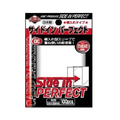 KMC - PERFECT FIT SIDE-IN CLEAR SLEEVES 100CT - Comfy Hobbies