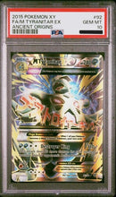 M Tyranitar EX -ANCIENT ORIGINS - PSA 10