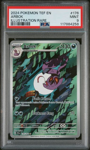 Arbok - TEMPORAL FORCES - PSA 9