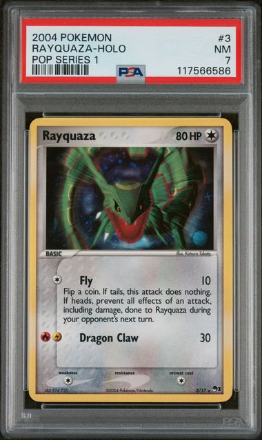 Rayquqza - POP SERIES 1 - PSA 7