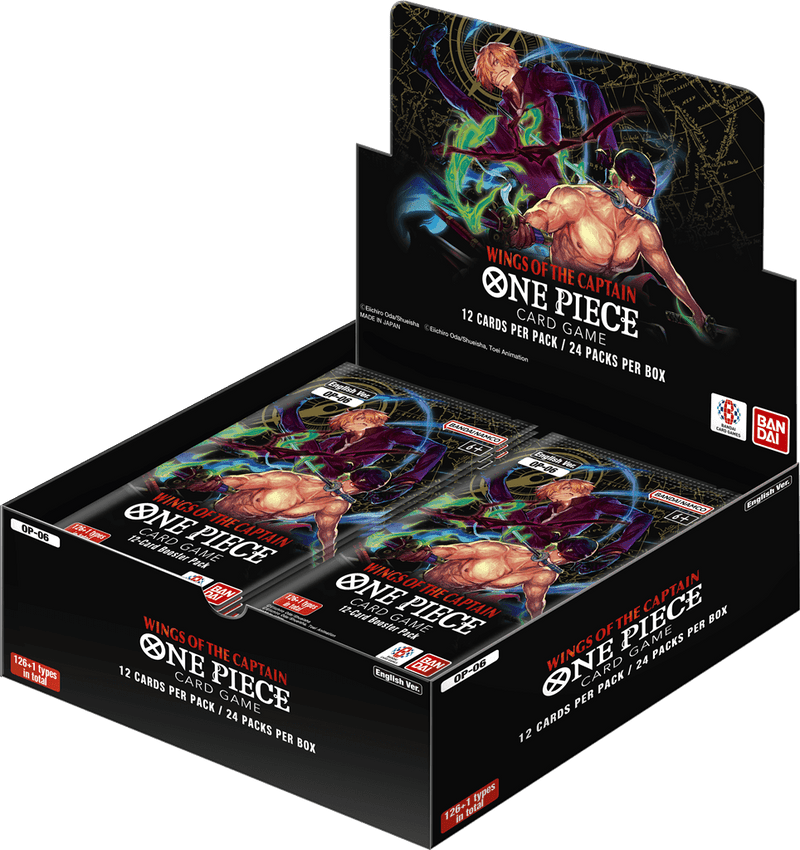 One Piece - OP06 Wings of Captain - Booster Box - Comfy Hobbies