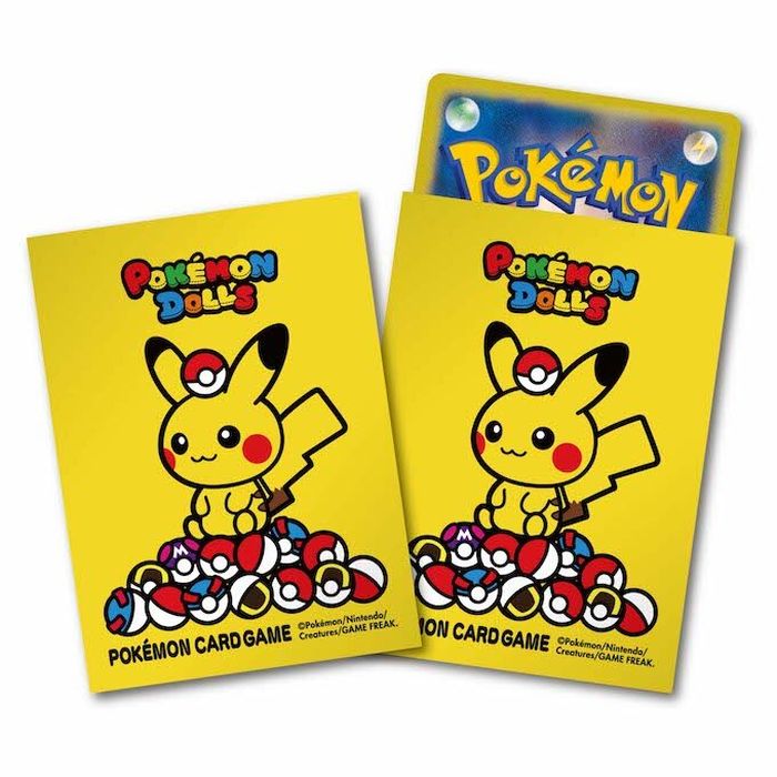 Card Sleeve - Japan-exclusive - Pikachu (Pack of 64) - Comfy Hobbies