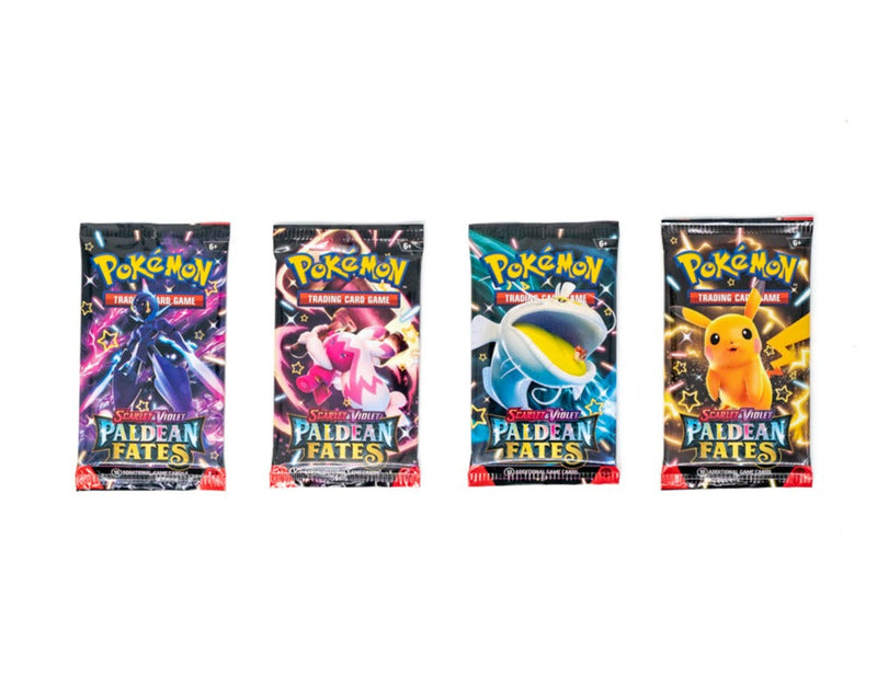 Paldean Fates Booster Pack Art Set
