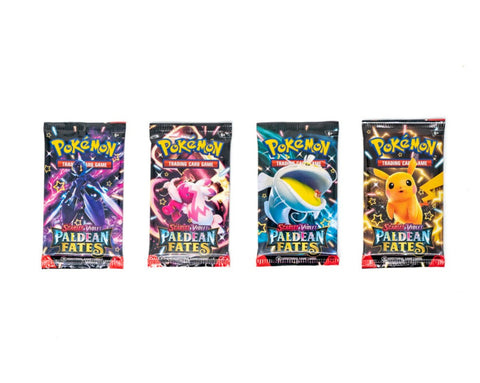 Paldean Fates Booster Pack Art Set