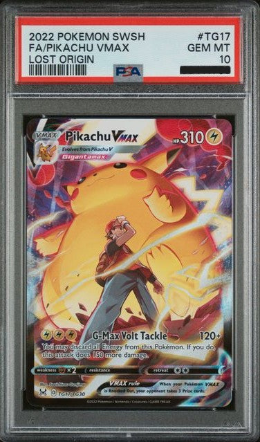 Pikachu VMAX TG - LOST ORIGIN - PSA 10