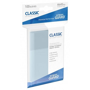 Ultimate Guard SLEEVES CLASSIC SOFT STANDARD 100CT - Comfy Hobbies