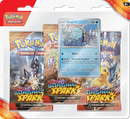 POKEMON - SURGING SPARKS - 3PK BLISTER