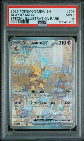 Alakazam ex - 151 - PSA 9