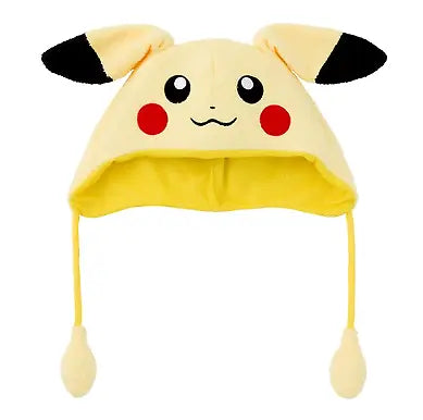 Pikachu Hat - Moving Pika Ear Cap - Comfy Hobbies