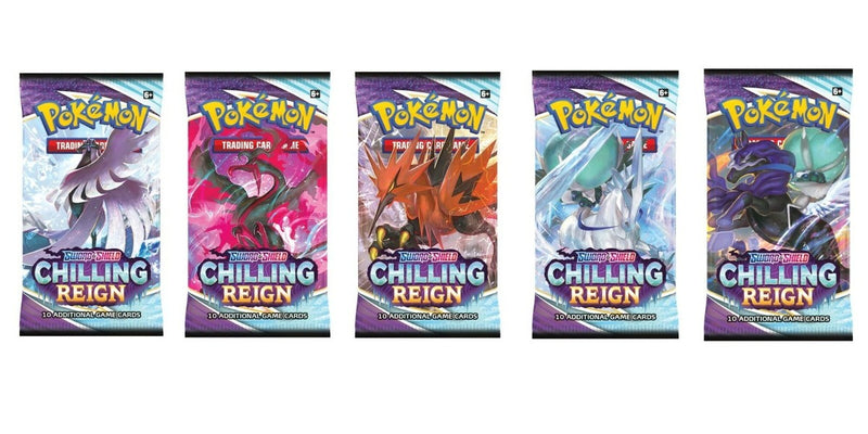 Chilling Reign Booster Pack Art Set