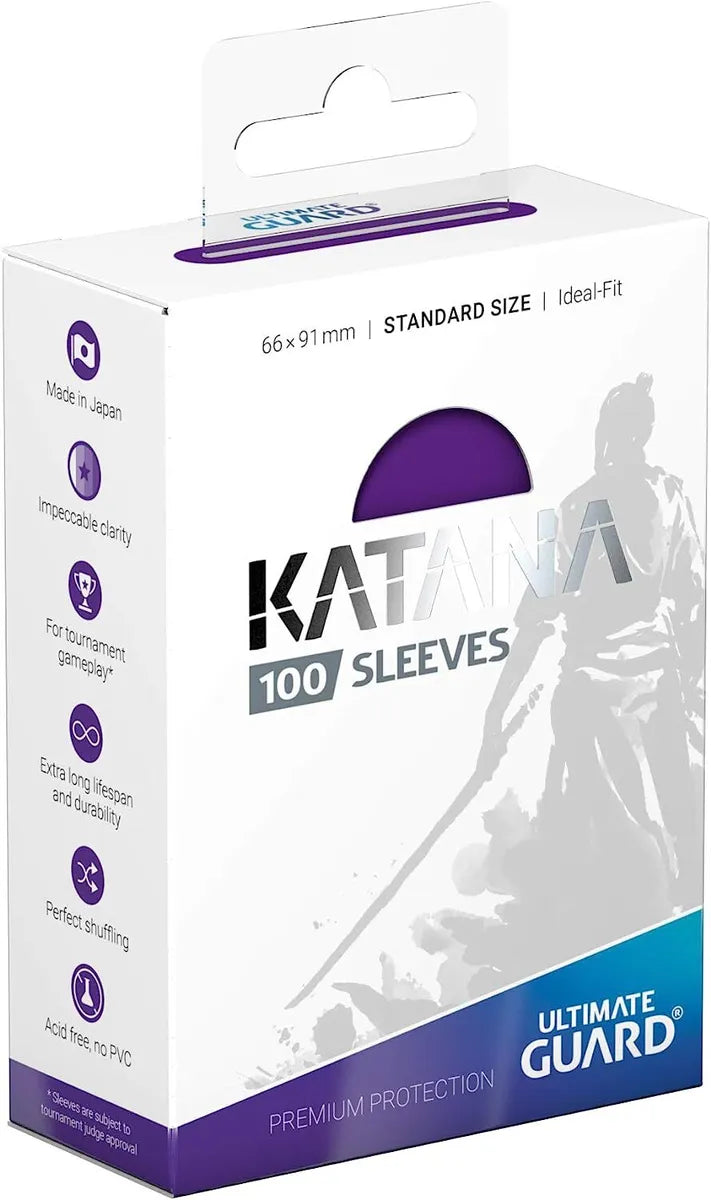 Ultimate Guard - Katana Sleeves (Purple) - Comfy Hobbies