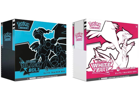 Scarlet & Violet: Black Bolt&Whit Flare - Elite Trainer Box (Pokemon Center Exclusive)