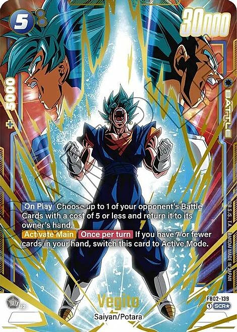 Vegito (FB02-139) (Alternate Art) [Blazing Aura]