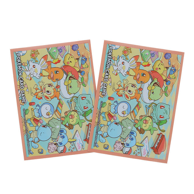 Card Sleeve - Japan-exclusive - Playroom School Starters (Pack of 64) - Comfy Hobbies