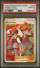 Red & Blue - COSMIC ECLIPSE - PSA 10