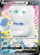 Galarian Darmanitan V (169/185) [Sword & Shield: Vivid Voltage] - Comfy Hobbies