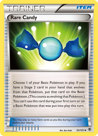 Rare Candy (85/101) [Black & White: Plasma Blast] - Comfy Hobbies