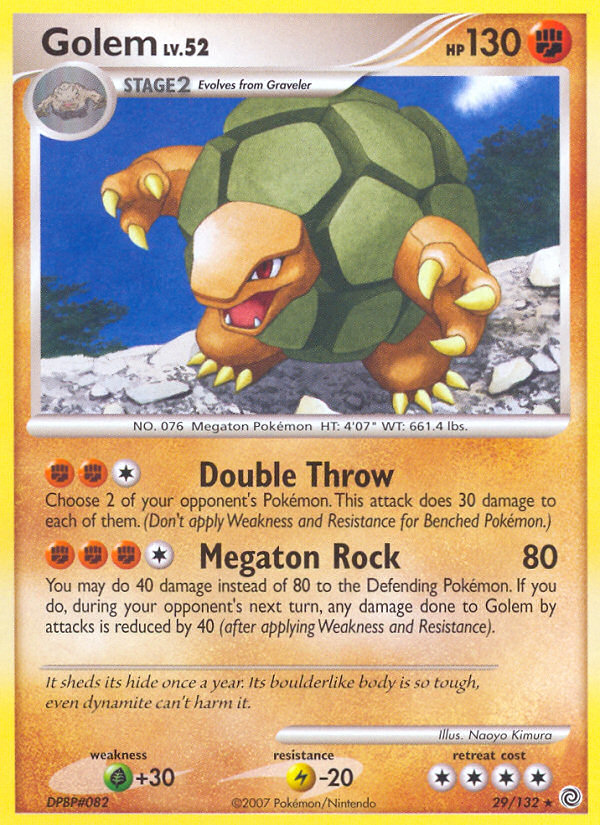 Golem (29/132) [Diamond & Pearl: Secret Wonders] - Comfy Hobbies