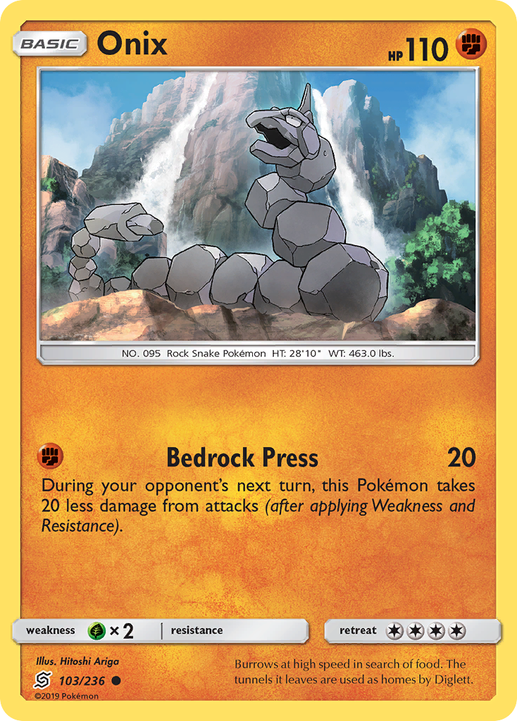 Onix (103/236) [Sun & Moon: Unified Minds] - Comfy Hobbies