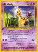 Girafarig (58/111) [Neo Genesis 1st Edition] - Comfy Hobbies