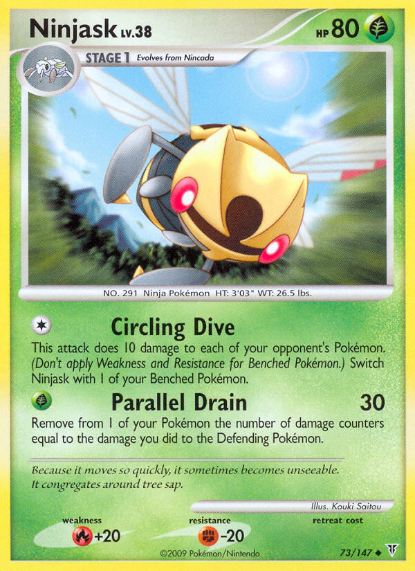 Ninjask (73/147) [Platinum: Supreme Victors] - Comfy Hobbies