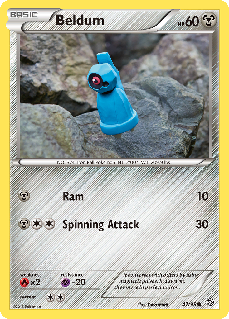 Beldum (47/98) [XY: Ancient Origins] - Comfy Hobbies