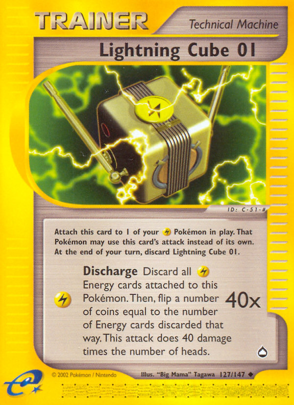 Lightning Cube 01 (127/147) [Aquapolis] - Comfy Hobbies