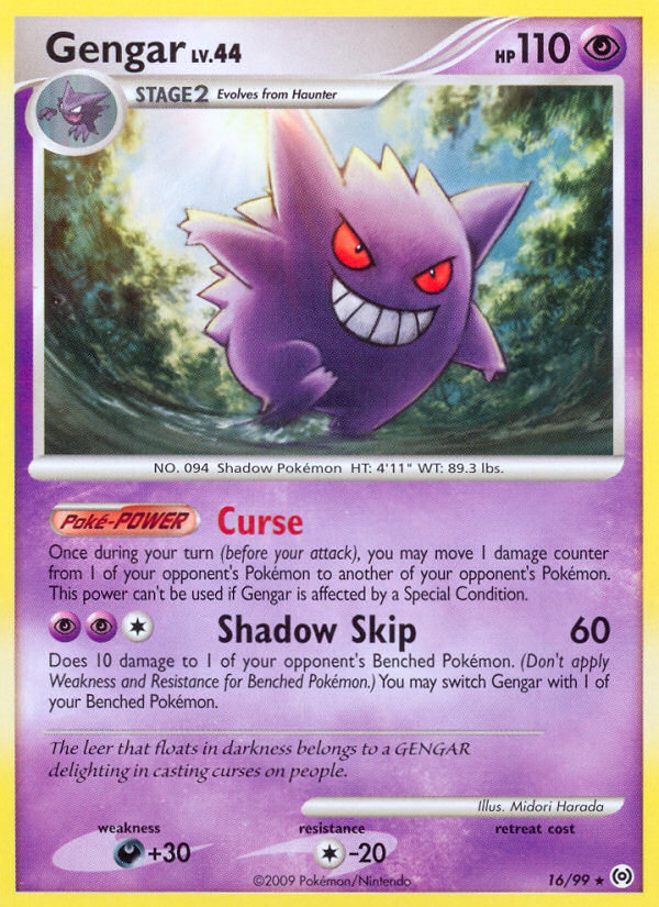 Gengar (16/99) [Platinum: Arceus] - Comfy Hobbies