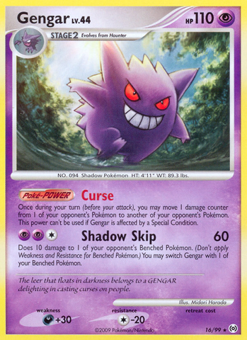 Gengar (16/99) [Platinum: Arceus] - Comfy Hobbies