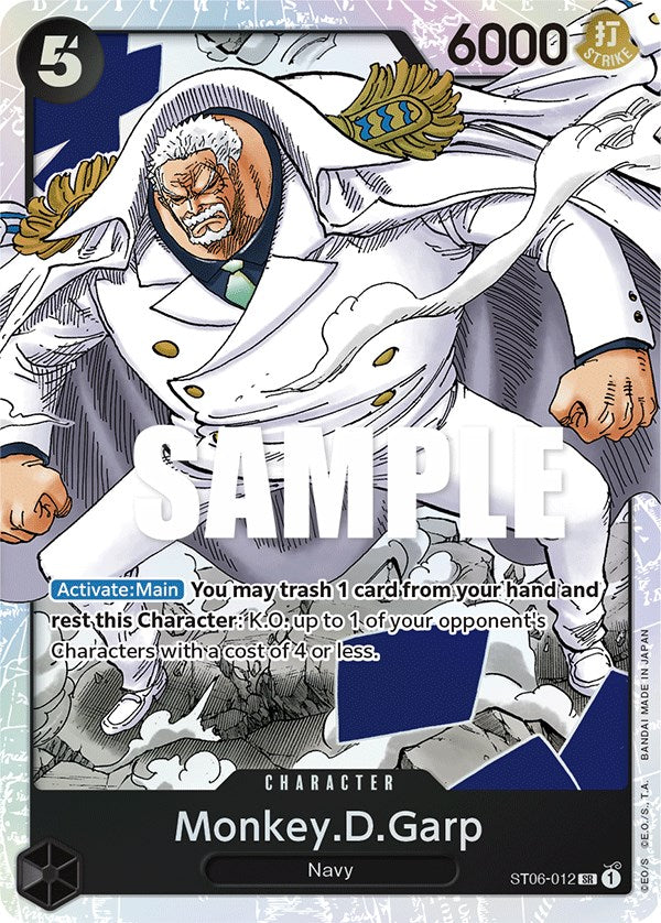 Monkey.D.Garp [Starter Deck: Absolute Justice] - Comfy Hobbies