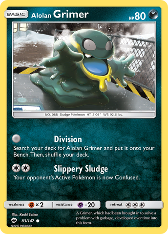 Alolan Grimer (83/147) [Sun & Moon: Burning Shadows] - Comfy Hobbies