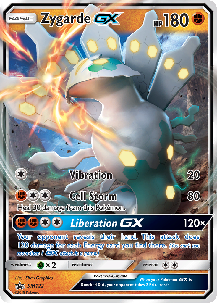 Zygarde GX (SM122) [Sun & Moon: Black Star Promos] - Comfy Hobbies