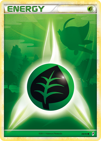 Grass Energy (88/95) [HeartGold & SoulSilver: Call of Legends] - Comfy Hobbies