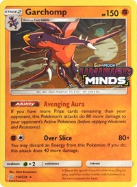 Garchomp (114/236) (Cosmos Holo) [Sun & Moon: Unified Minds] - Comfy Hobbies