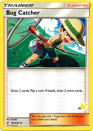 Bug Catcher (189/236) (Pikachu Stamp #26) [Battle Academy 2020] - Comfy Hobbies