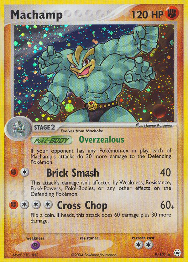 Machamp (9/101) [EX: Hidden Legends] - Comfy Hobbies