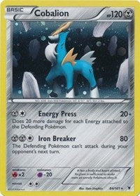 Cobalion (84/101) (Cosmos Holo) (Blister Exclusive) [Black & White: Noble Victories] - Comfy Hobbies