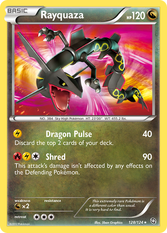 Rayquaza (128/124) [Black & White: Dragons Exalted] - Comfy Hobbies