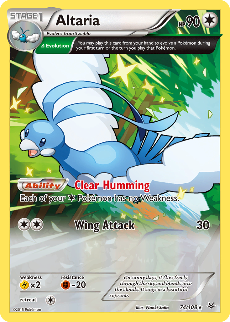 Altaria (74/108) [XY: Roaring Skies] - Comfy Hobbies