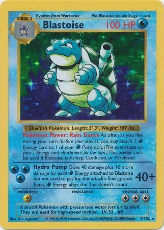 Blastoise (2/102) [Base Set Shadowless Unlimited] - Comfy Hobbies