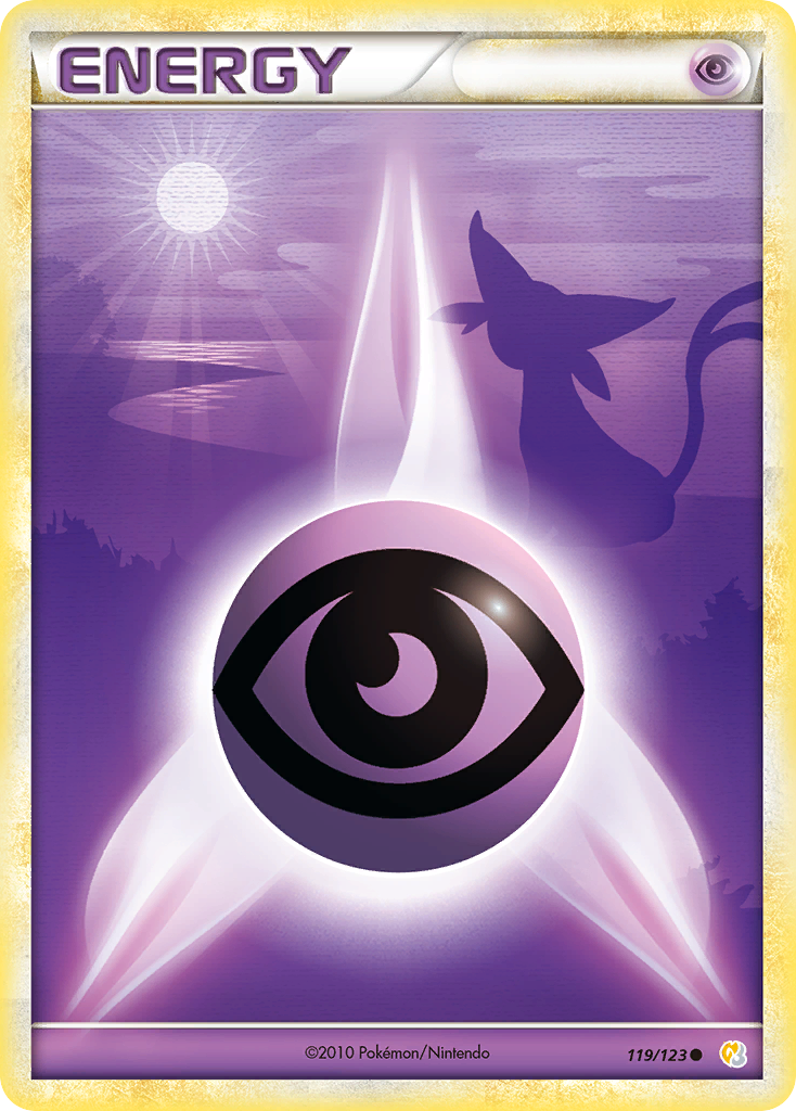 Psychic Energy (119/123) [HeartGold & SoulSilver: Base Set] - Comfy Hobbies