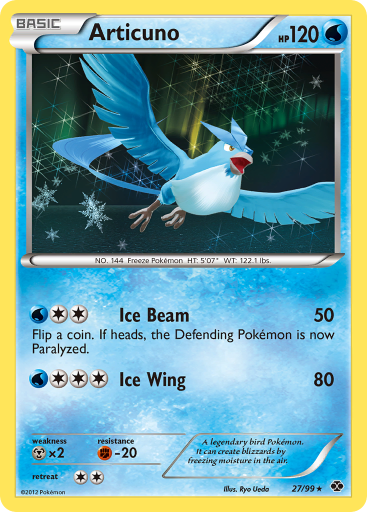 Articuno (27/99) [Black & White: Next Destinies] - Comfy Hobbies