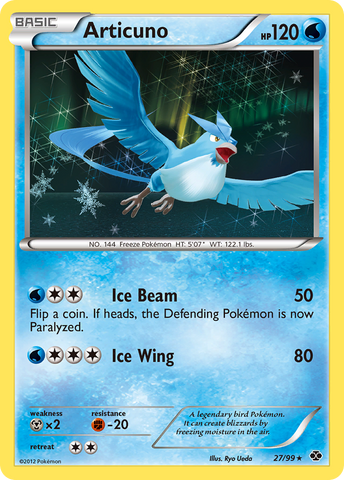 Articuno (27/99) [Black & White: Next Destinies] - Comfy Hobbies
