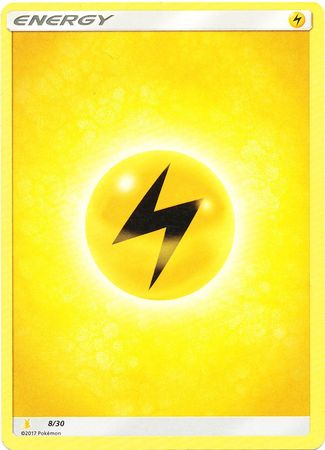 Lightning Energy (8/30) [Sun & Moon: Trainer Kit - Alolan Raichu] - Comfy Hobbies